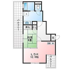 ロイヤルリゾート伊勢志摩ともやま 1LDKの間取図画像