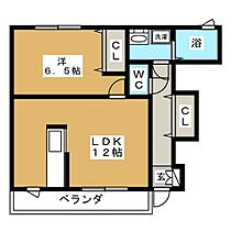 ニューリバーサイド  ｜ 三重県亀山市両尾町（賃貸アパート1LDK・1階・45.12㎡） その2