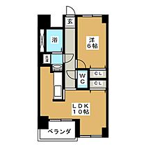 フラワータウン  ｜ 三重県亀山市阿野田町（賃貸マンション1LDK・6階・40.50㎡） その2