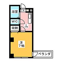 レスポールII  ｜ 三重県松阪市京町一区（賃貸マンション1K・4階・20.50㎡） その2