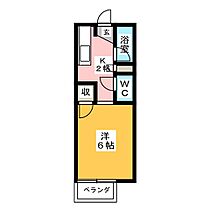 ロイヤルふじII  ｜ 三重県松阪市久保町（賃貸アパート1K・2階・19.44㎡） その2