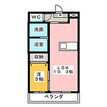 ヴィラージュ21  ｜ 三重県松阪市川井町（賃貸マンション1LDK・1階・33.50㎡） その2