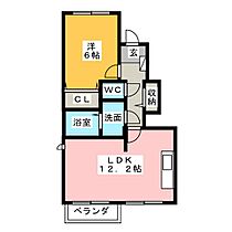 フルムーンII  ｜ 三重県松阪市光町（賃貸マンション1LDK・1階・44.22㎡） その2