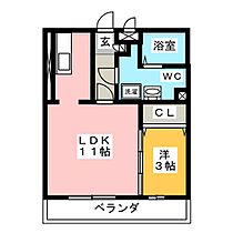 ツーファイブ  ｜ 三重県松阪市嬉野中川新町２丁目（賃貸アパート1LDK・2階・35.00㎡） その2