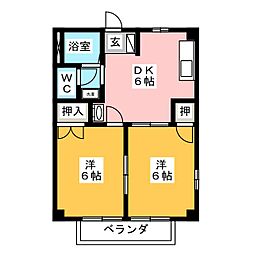 🉐敷金礼金0円！🉐ファミール大口A