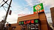 ライフ豊津店 308m