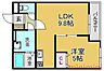 間取り：1LDK
