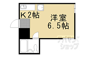 ハウス50 3-F ｜ 京都府京都市北区衣笠東御所ノ内町（賃貸マンション1K・3階・20.00㎡） その2