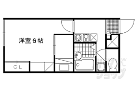 レオパレス氷室 106 ｜ 京都府京都市北区衣笠氷室町（賃貸アパート1K・1階・20.28㎡） その2