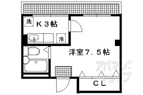 京都府京都市左京区一乗寺木ノ本町（賃貸マンション1K・1階・20.00㎡） その2