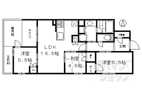 京都府京都市左京区聖護院東町（賃貸マンション3LDK・1階・73.52㎡） その2