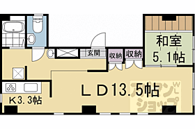 京都府京都市中京区亀屋町（賃貸マンション1LDK・5階・44.00㎡） その2