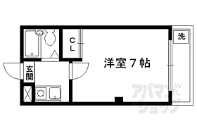 ＧＲＡＮＤＲＥＵ金閣 401 ｜ 京都府京都市北区衣笠馬場町（賃貸マンション1K・4階・18.42㎡） その2