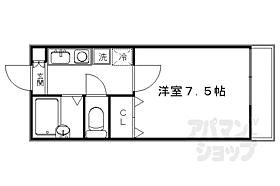 鏡石ハウス 203 ｜ 京都府京都市北区衣笠開キ町（賃貸アパート1K・2階・23.70㎡） その2