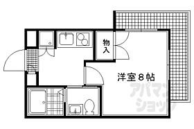 京都府京都市左京区上高野池ノ内町（賃貸マンション1K・3階・24.84㎡） その2