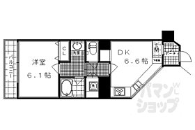 京都府京都市上京区釜座通丸太町上ル夷川町（賃貸マンション1DK・5階・32.02㎡） その2