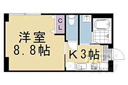 京都市営烏丸線 烏丸御池駅 徒歩3分 4階/-