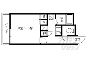 京都府京都市左京区田中野神町（賃貸アパート1K・1階・20.28㎡） その2