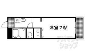 京都府京都市北区等持院東町（賃貸マンション1K・2階・22.12㎡） その2