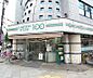 周辺：ローソンストア100北大路大宮店まで104m