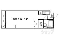 京福電気鉄道北野線 北野白梅町駅 徒歩8分 2階/-