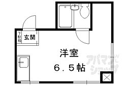 メゾン鷹ケ峯 ワンルームの間取図画像