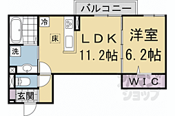 Ｖｒａｉ　Ｓｏｌｅｉｌ 1階1LDKの間取り