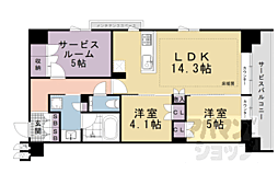 間取図画像 2SLDK