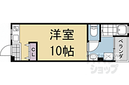 藤川ビル ワンルームの間取図画像