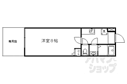 JR山陰本線 円町駅 徒歩8分 2階/-
