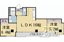 セラヴィー119 2LDKの間取図画像