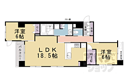 京都市営烏丸線 丸太町駅 徒歩2分 4階/-
