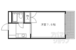 メゾンジョア 1Kの間取図画像