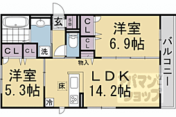 ルコアン堀川今宮 1階/101