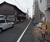 前面道路です。
