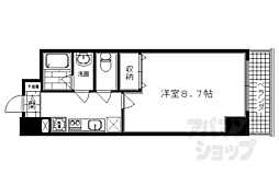 京都市営烏丸線 四条駅 徒歩7分 4階/-