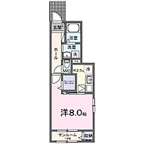 ロイヤル・鈴　Ｈ 101 ｜ 栃木県宇都宮市平松本町929-2（賃貸アパート1K・1階・33.20㎡） その2