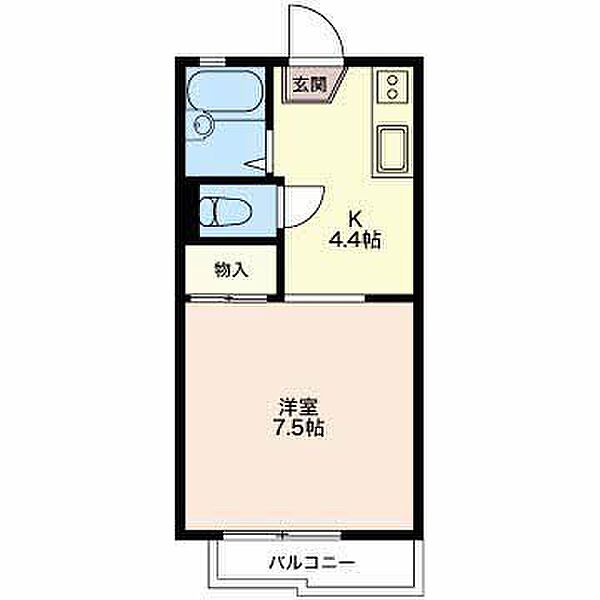 ラフォーレ中町 ｜三重県津市久居中町(賃貸アパート1K・1階・24.71㎡)の写真 その2