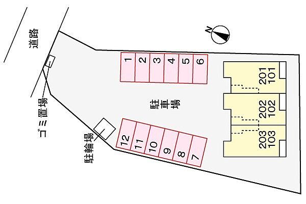 レスポアール 102｜三重県津市半田(賃貸アパート1LDK・1階・50.14㎡)の写真 その14