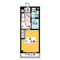 エイムオーエス島崎町マンション  ｜ 三重県津市島崎町（賃貸マンション1K・6階・23.55㎡） その2