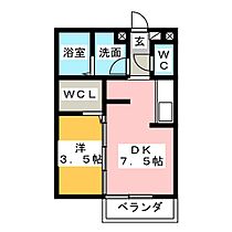 プレーヌハイツ  ｜ 三重県津市高茶屋５丁目（賃貸アパート1DK・2階・29.25㎡） その2