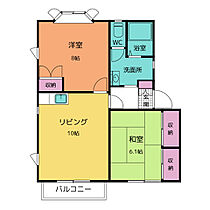 ラ・フォーレＦ  ｜ 三重県津市大谷町（賃貸アパート2LDK・1階・53.41㎡） その2