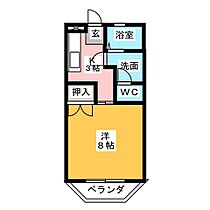 ティアラ町屋  ｜ 三重県津市栗真町屋町（賃貸マンション1K・1階・26.40㎡） その2