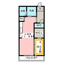 Ｄ-スクエア津栄町  ｜ 三重県津市栄町４丁目（賃貸アパート1LDK・1階・42.23㎡） その2