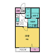 セレッソ町屋 207 ｜ 三重県津市栗真町屋町515-5（賃貸アパート1K・2階・26.78㎡） その2