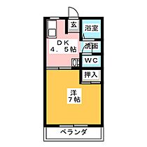 Ｔｗｉｎ　Ｃｏｕｒｔ　B棟  ｜ 三重県津市一身田平野（賃貸アパート1DK・2階・25.00㎡） その2