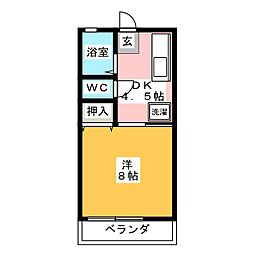 間取図画像 1DK