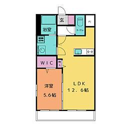 (仮称)ルネス上浜 501 5階1LDKの間取り