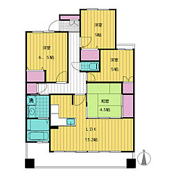 グランステーシア津新町 4LDKの間取図画像