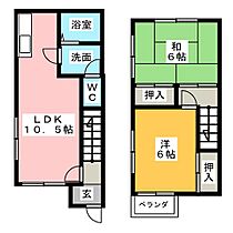 コーポリプルス　Ｂ棟  ｜ 三重県津市河芸町上野（賃貸アパート2LDK・1階・54.24㎡） その2